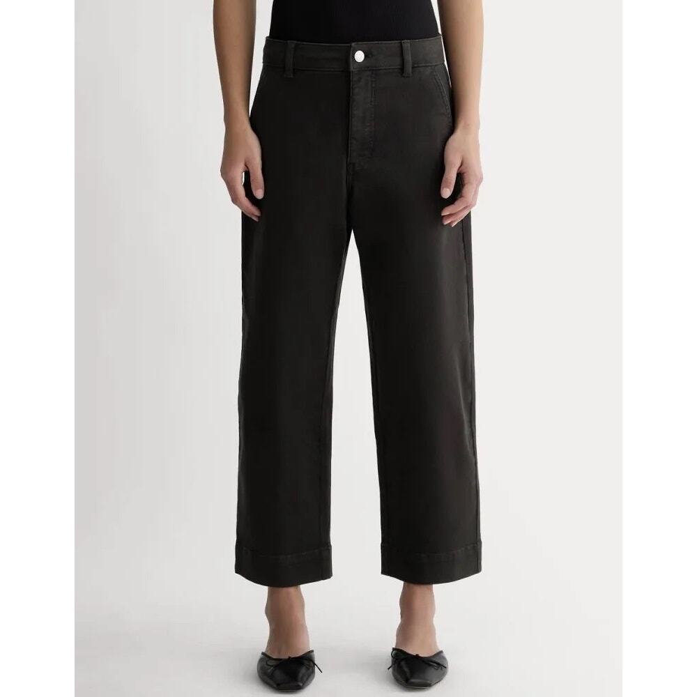 Everlane Women's Straight Leg Jeans - Black